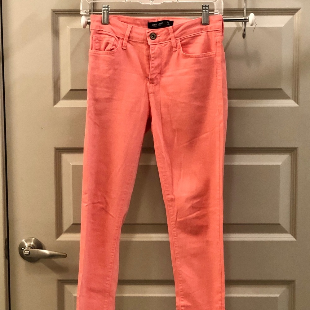 Coral denim